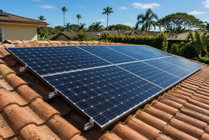 Installation de panneaux solaires à Saint-Jean-de-Liversay
